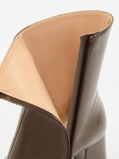 Ботильоны FURLA FURLA LOV, Артикул YI17LOV, серо-коричневый | 4068171. Ракурс 5 Ботильоны FURLA FURLA LOV, Артикул YI17LOV, серо-коричневый | 4068171. Ракурс 5