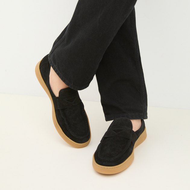 Мужские лоферы DINO BIGIONI, Артикул DB1465, черный | 4069650. Ракурс 6