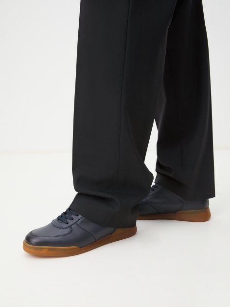 Мужские кеды MAISON DAVID, Артикул TM22938F-9, темно-синий | 4070436. Ракурс 2