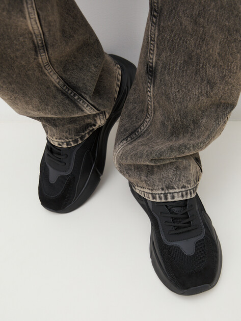 Мужские кроссовки TENDANCE, Артикул GS-YWN-004, черный | 4072690. Ракурс 2