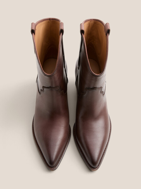 Казаки TENDANCE, Артикул CLF785K-05, красно-коричневый | 4072836. Ракурс 5