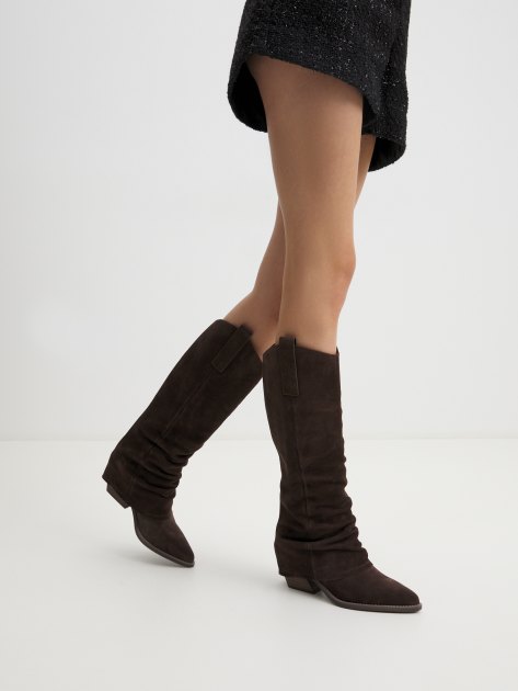 Высокие казаки TENDANCE, Артикул CLF785K-04, темно-коричневый | 4073717. Ракурс 2 Высокие казаки TENDANCE, Артикул CLF785K-04, темно-коричневый | 4073717. Ракурс 2