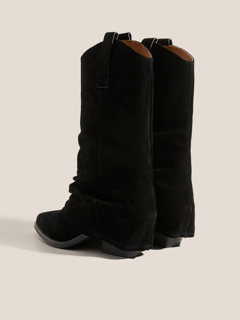 Высокие казаки TENDANCE, Артикул CLF785K-02, черный | 4073784. Ракурс 6