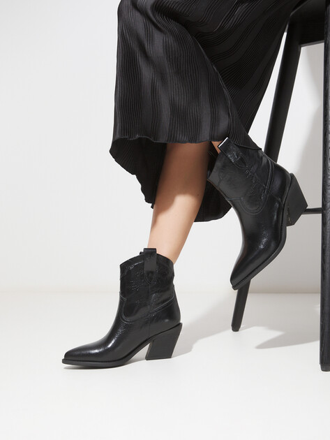 Казаки TENDANCE, Артикул CLF785K-03, черный | 4073800. Ракурс 2