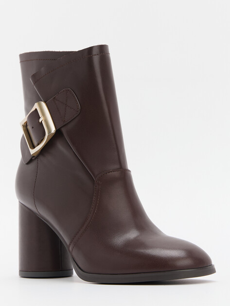 Ботильоны TENDANCE, Артикул CLF680K-12, темно-коричневый | 4073821. Ракурс 3