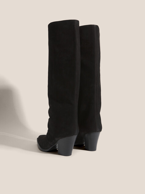 Высокие казаки TENDANCE, Артикул CLF766K-01, черный | 4073848. Ракурс 6