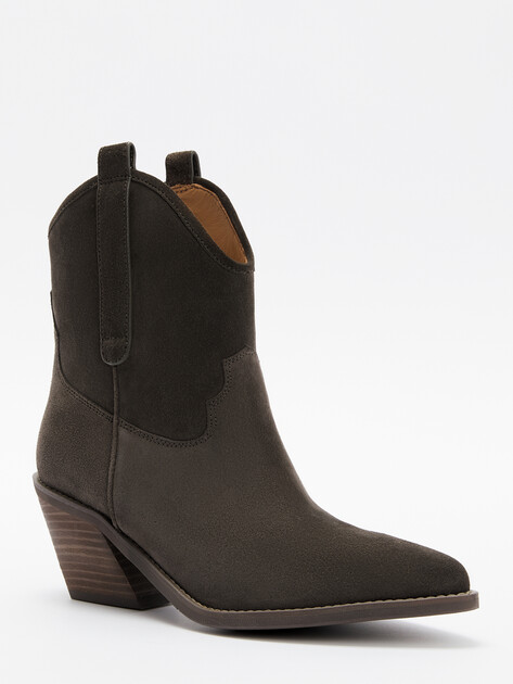 Женские казаки TENDANCE, Артикул CLF785K-05, коричневато-серый | 4073851. Ракурс 3