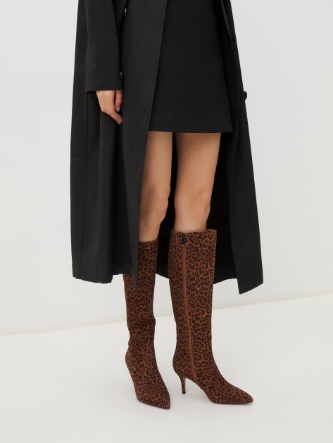 Женские сапоги TENDANCE, Артикул CLF780B-02, леопардовый принт | 4073904. Ракурс 2