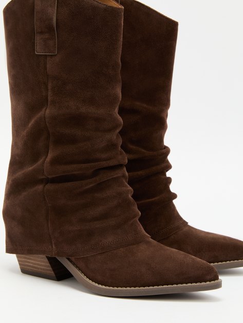 Высокие казаки TENDANCE, Артикул CLF785K-02, темно-коричневый | 4073922. Ракурс 6