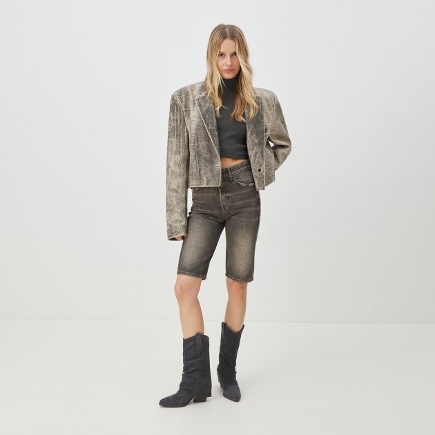 Высокие казаки TENDANCE, Артикул CLF785K-02, серый | 4073924. Ракурс 7 Высокие казаки TENDANCE, Артикул CLF785K-02, серый | 4073924. Ракурс 7