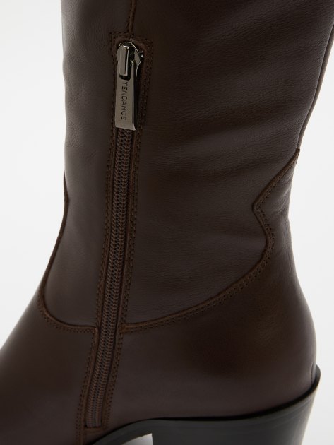 Высокие казаки TENDANCE, Артикул CLF783B-03, темно-коричневый | 4073942. Ракурс 6