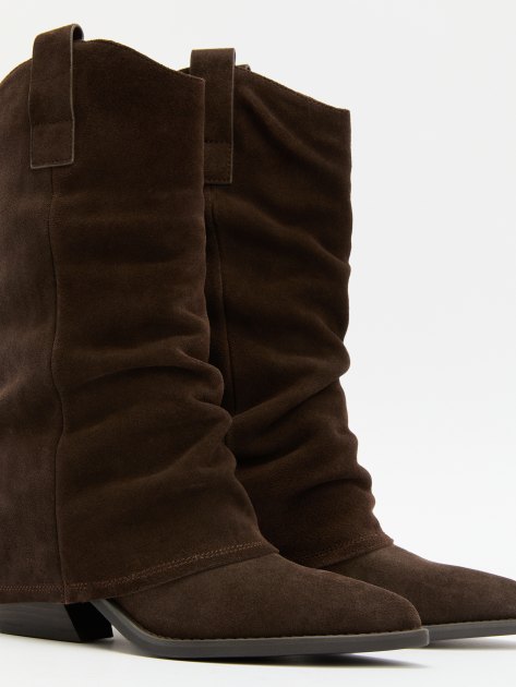 Высокие казаки TENDANCE, Артикул CLF785K-02, коричневый | 4073949. Ракурс 6