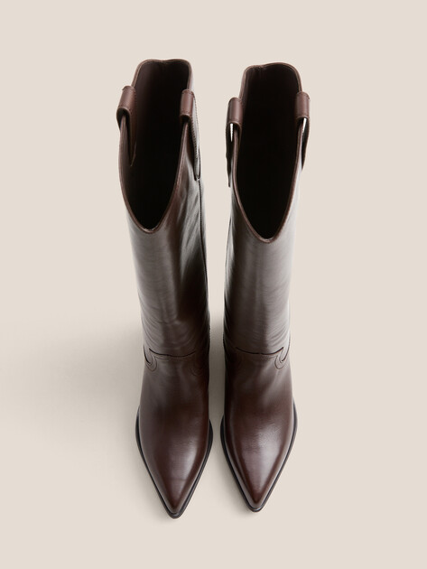 Высокие казаки TENDANCE, Артикул CLF635K-04, темно-коричневый | 4073982. Ракурс 5