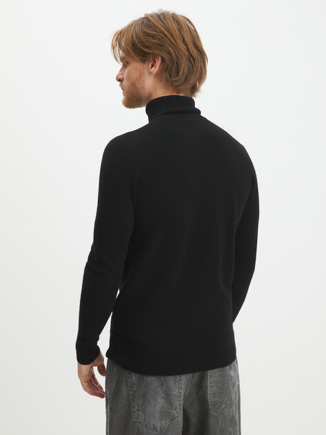 Мужская водолазка MAISON DAVID, Артикул YX03, черный | 4076724. Ракурс 4 Мужская водолазка MAISON DAVID, Артикул YX03, черный | 4076724. Ракурс 4