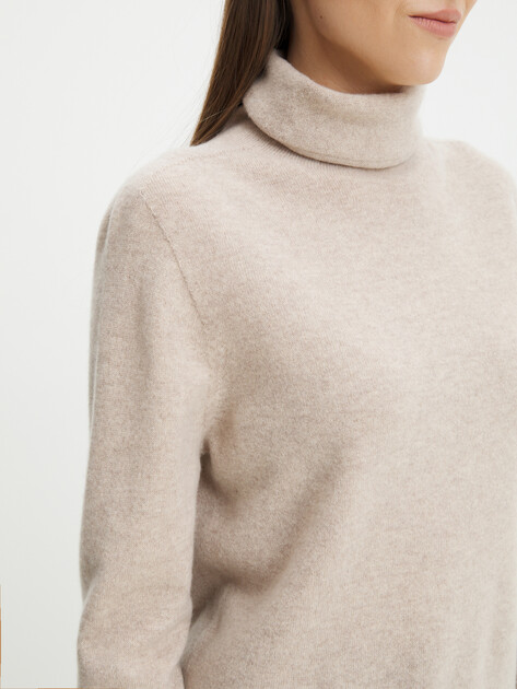 Женский свитер MAISON DAVID, Артикул NZ9886, бежевый | 4076777. Ракурс 3