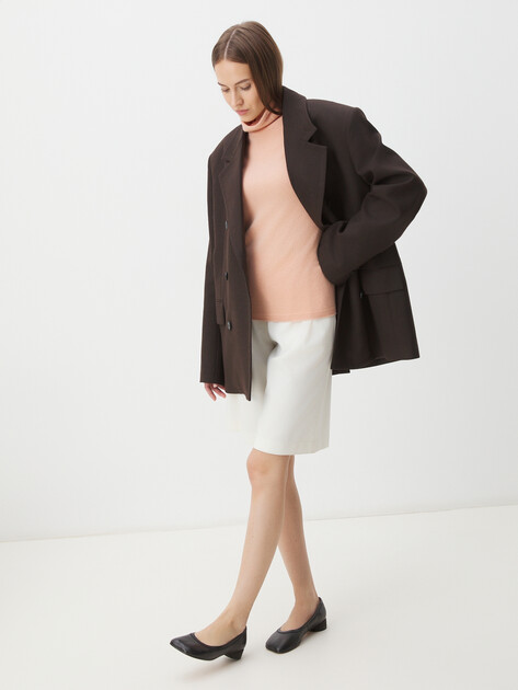 Женский свитер MAISON DAVID, Артикул NZ9886, розовый | 4076783. Ракурс 2