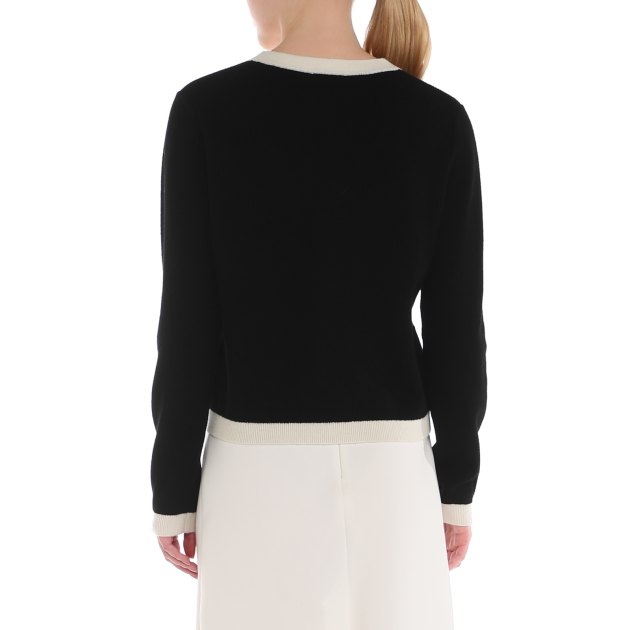 Женский кардиган MAISON DAVID, Артикул KK389, черный | 4076813. Ракурс 4