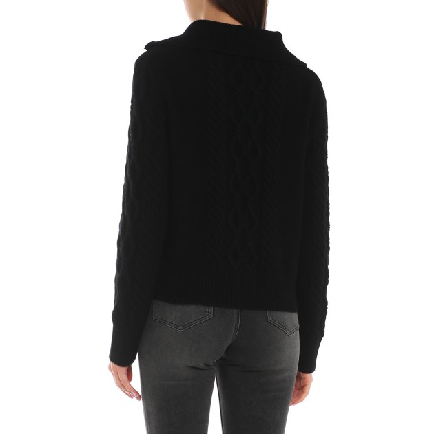 Женский свитер MAISON DAVID, Артикул QM2370, черный | 4076828. Ракурс 4