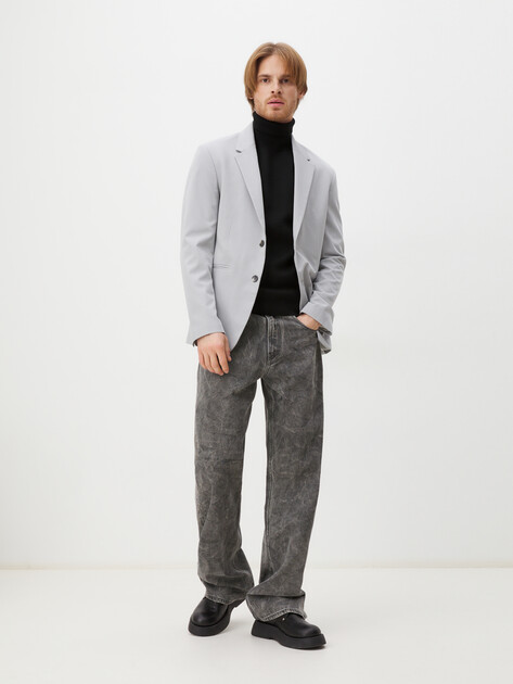 Мужская водолазка MAISON DAVID, Артикул DR01, черный | 4076876. Ракурс 2