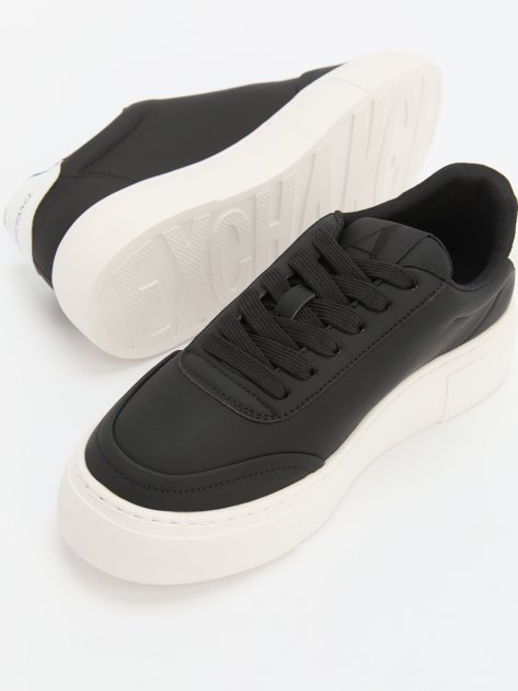 Женские кеды ARMANI EXCHANGE KURT, Артикул XDX162, черный | 4079296. Ракурс 6 Женские кеды ARMANI EXCHANGE KURT, Артикул XDX162, черный | 4079296. Ракурс 6