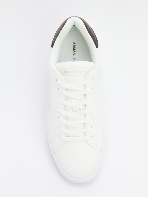 Женские кеды ARMANI EXCHANGE, Артикул XDX164, белый | 4079299. Ракурс 5