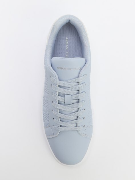 Женские кеды ARMANI EXCHANGE, Артикул XDX165, серовато-голубой | 4079300. Ракурс 5 Женские кеды ARMANI EXCHANGE, Артикул XDX165, серовато-голубой | 4079300. Ракурс 5