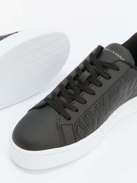 Женские кеды ARMANI EXCHANGE, Артикул XDX165, черный | 4079301. Ракурс 6