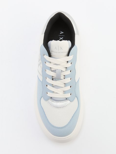 Женские кеды ARMANI EXCHANGE SUPER, Артикул XDX167, белый | 4079304. Ракурс 5