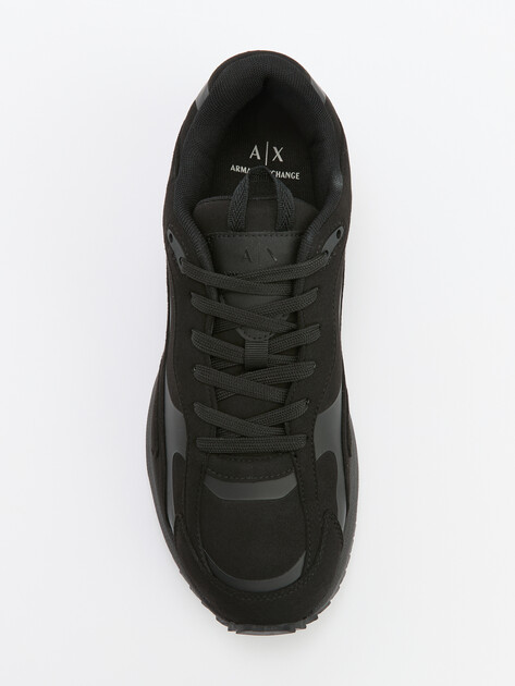 Мужские кроссовки ARMANI EXCHANGE, Артикул XUX228, черный | 4079340. Ракурс 5 Мужские кроссовки ARMANI EXCHANGE, Артикул XUX228, черный | 4079340. Ракурс 5