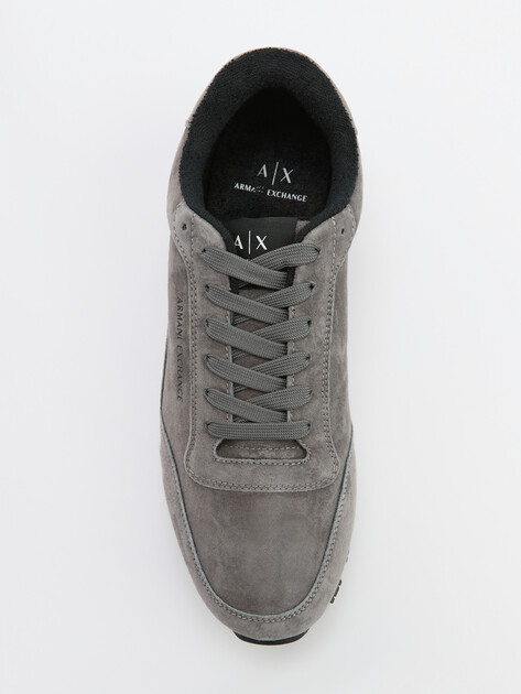 Мужские кроссовки ARMANI EXCHANGE, Артикул XUX231, темно-серый | 4079346. Ракурс 5