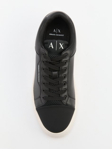 Мужские кеды ARMANI EXCHANGE, Артикул XUX236, черный | 4079351. Ракурс 5