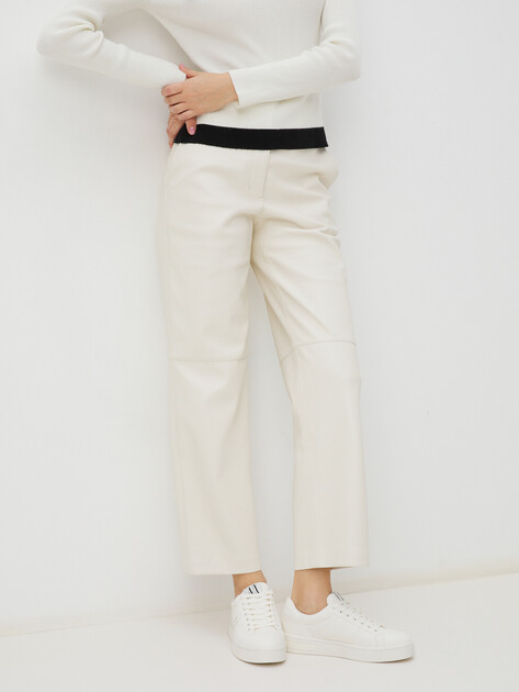 Женские кеды ARMANI EXCHANGE, Артикул XW000254, молочно-белый | 4079358. Ракурс 7