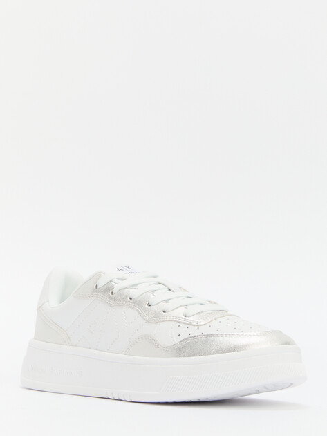 Женские кеды ARMANI EXCHANGE SEATTLE, Артикул XDX103, белый | 4079366. Ракурс 3