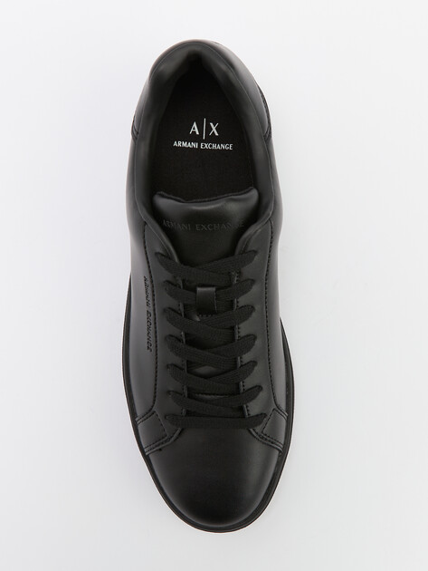 Мужские кеды ARMANI EXCHANGE, Артикул XM000141, черный | 4079376. Ракурс 5