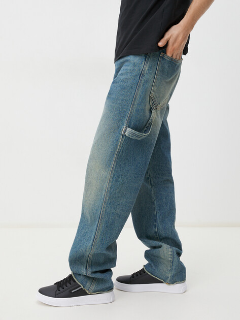 Мужские кеды ARMANI EXCHANGE SEATTLE, Артикул XUX203, черный | 4079392. Ракурс 2