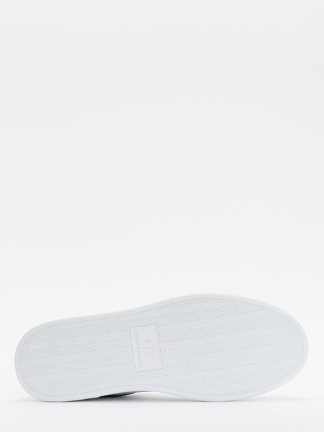 Мужские кеды ARMANI EXCHANGE, Артикул XUX216, белый | 4079394. Ракурс 4
