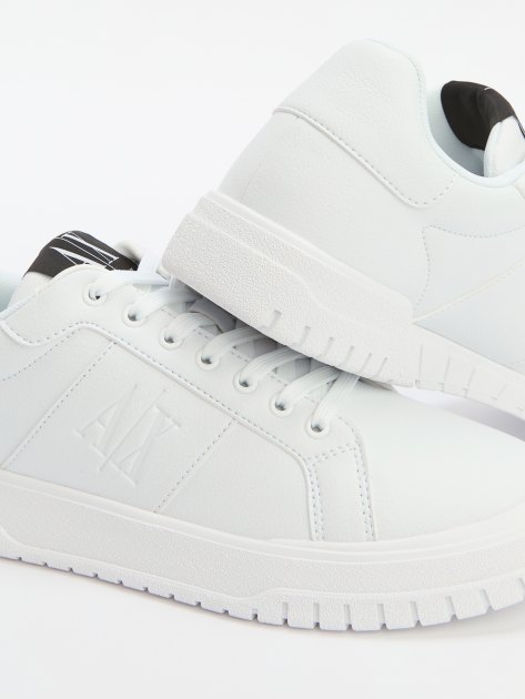 Мужские кеды ARMANI EXCHANGE, Артикул XM000128, белый | 4079398. Ракурс 6 Мужские кеды ARMANI EXCHANGE, Артикул XM000128, белый | 4079398. Ракурс 6