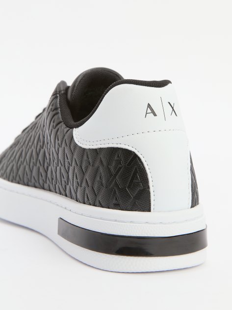 Мужские кеды ARMANI EXCHANGE, Артикул XM000140, черный | 4079400. Ракурс 6