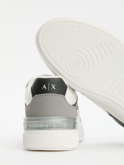 Мужские кеды ARMANI EXCHANGE, Артикул XUX218, белый | 4079403. Ракурс 6