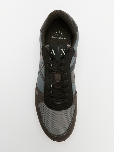 Мужские кроссовки ARMANI EXCHANGE RIO, Артикул XUX017, серый | 4079409. Ракурс 5