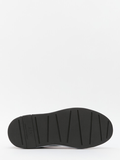 Мужские кеды ARMANI EXCHANGE VENICE, Артикул XUX123, черный | 4079426. Ракурс 4