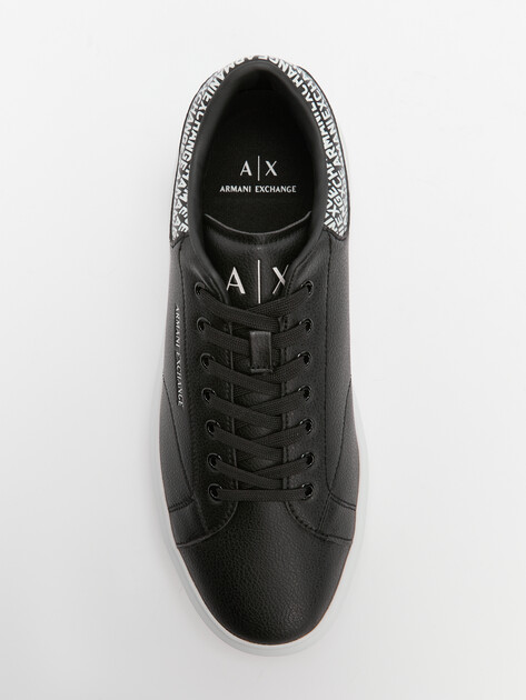 Мужские кеды ARMANI EXCHANGE VENICE, Артикул XUX123, черный | 4079426. Ракурс 5