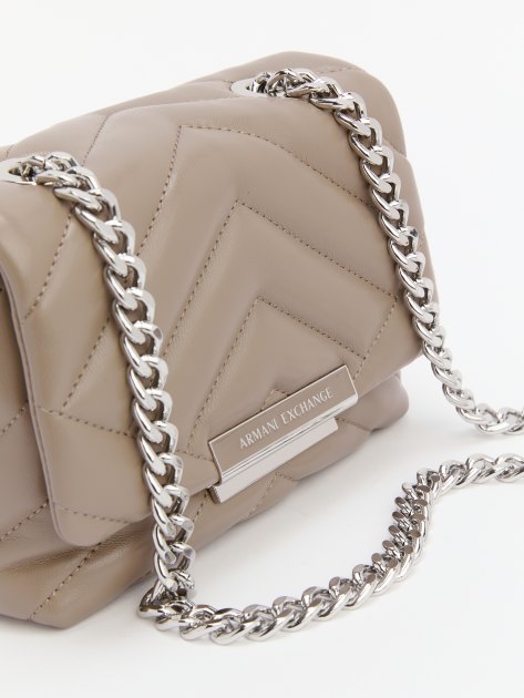 Кросс-боди ARMANI EXCHANGE VICTORIA, Артикул 948587, бежево-серый | 4081405. Ракурс 4