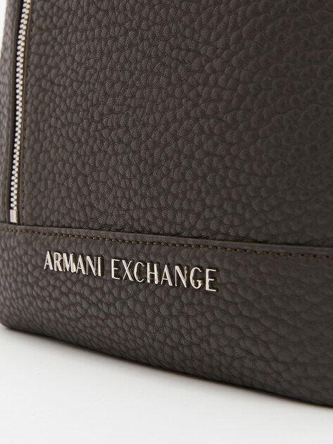 Мужская сумка через плечо ARMANI EXCHANGE CAPRI, Артикул 952652, темный хаки | 4081435. Ракурс 3