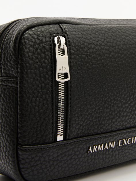 Мужская борсетка ARMANI EXCHANGE, Артикул 958542, черный | 4081464. Ракурс 4 Мужская борсетка ARMANI EXCHANGE, Артикул 958542, черный | 4081464. Ракурс 4