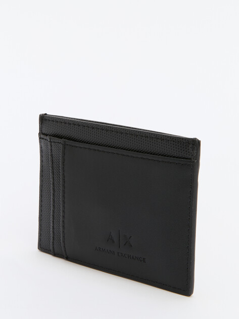 Мужской картхолдер ARMANI EXCHANGE, Артикул XM000169, черный | 4081470. Ракурс 2
