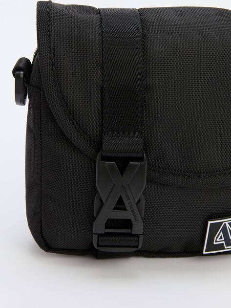 Мужская сумка через плечо ARMANI EXCHANGE, Артикул 952713, черный | 4081479. Ракурс 3