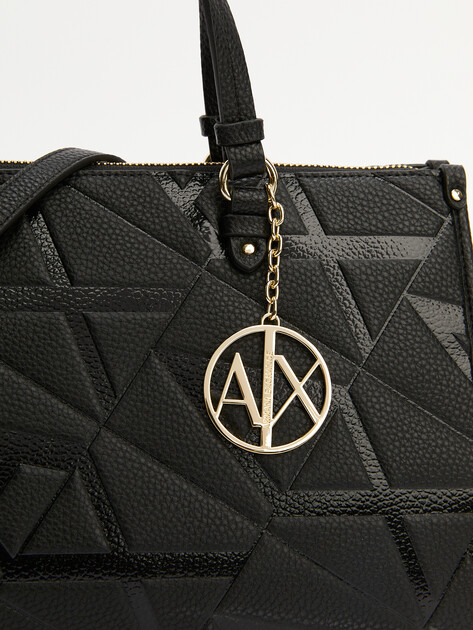 Женский тоут ARMANI EXCHANGE, Артикул 949165, черный | 4081536. Ракурс 3 Женский тоут ARMANI EXCHANGE, Артикул 949165, черный | 4081536. Ракурс 3