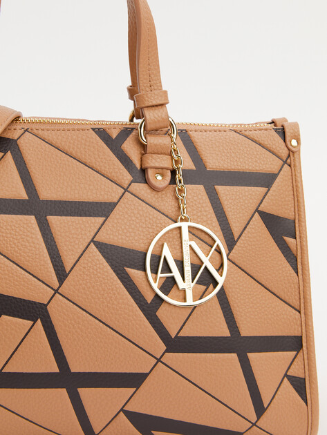 Женский тоут ARMANI EXCHANGE, Артикул 949165, темно-бежевый | 4081537. Ракурс 3