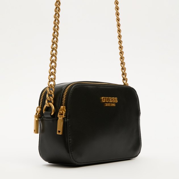 Кросс-боди GUESS SARITA CAMERA CROSSBODY, Артикул HWVA9327140, черный | 4082186. Ракурс 3